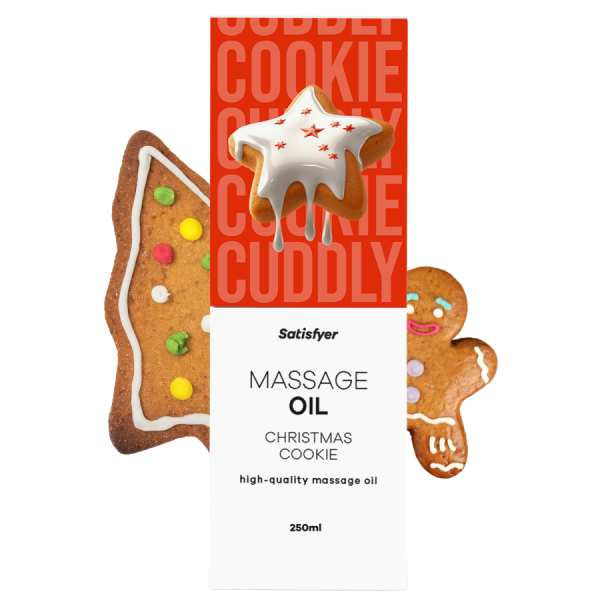 Huile de massage Cookie de Noël 250 ml Satisfyer 
